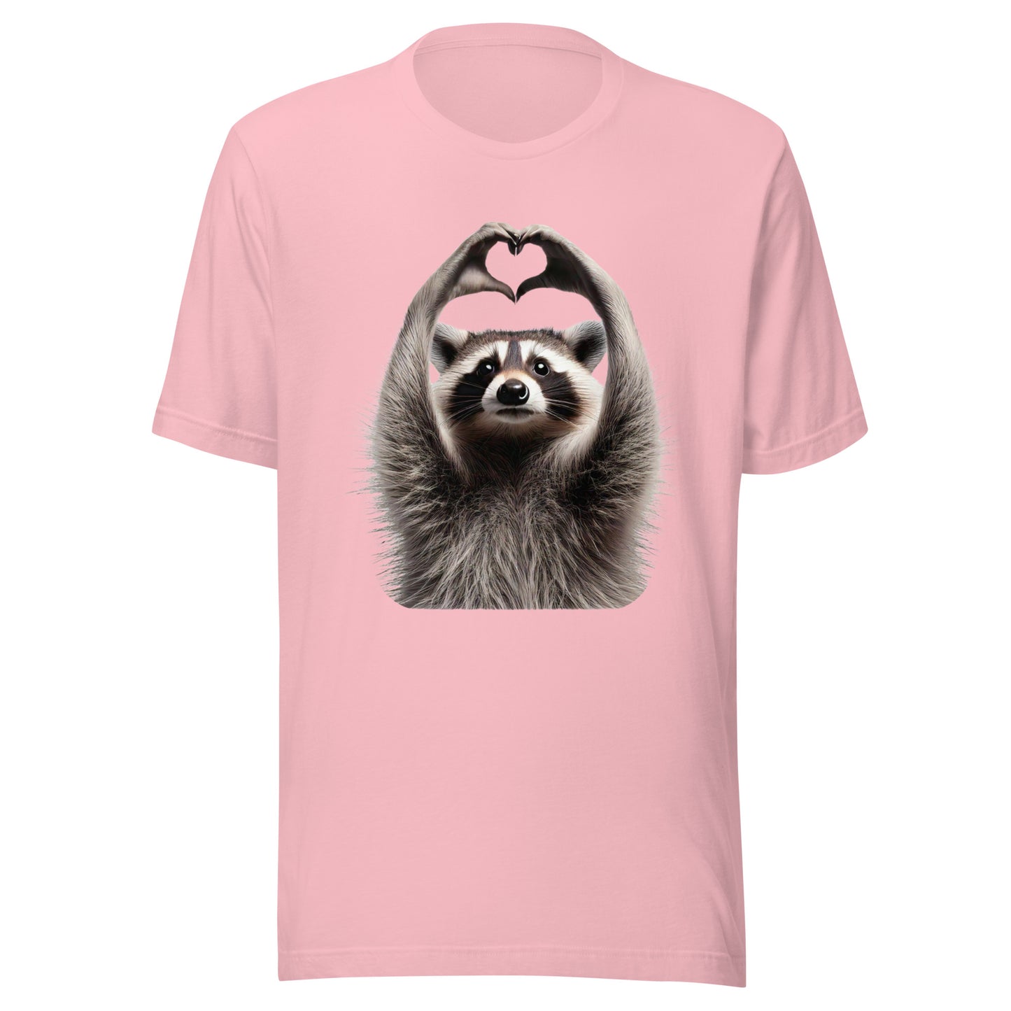 Raccoon Heart Hands